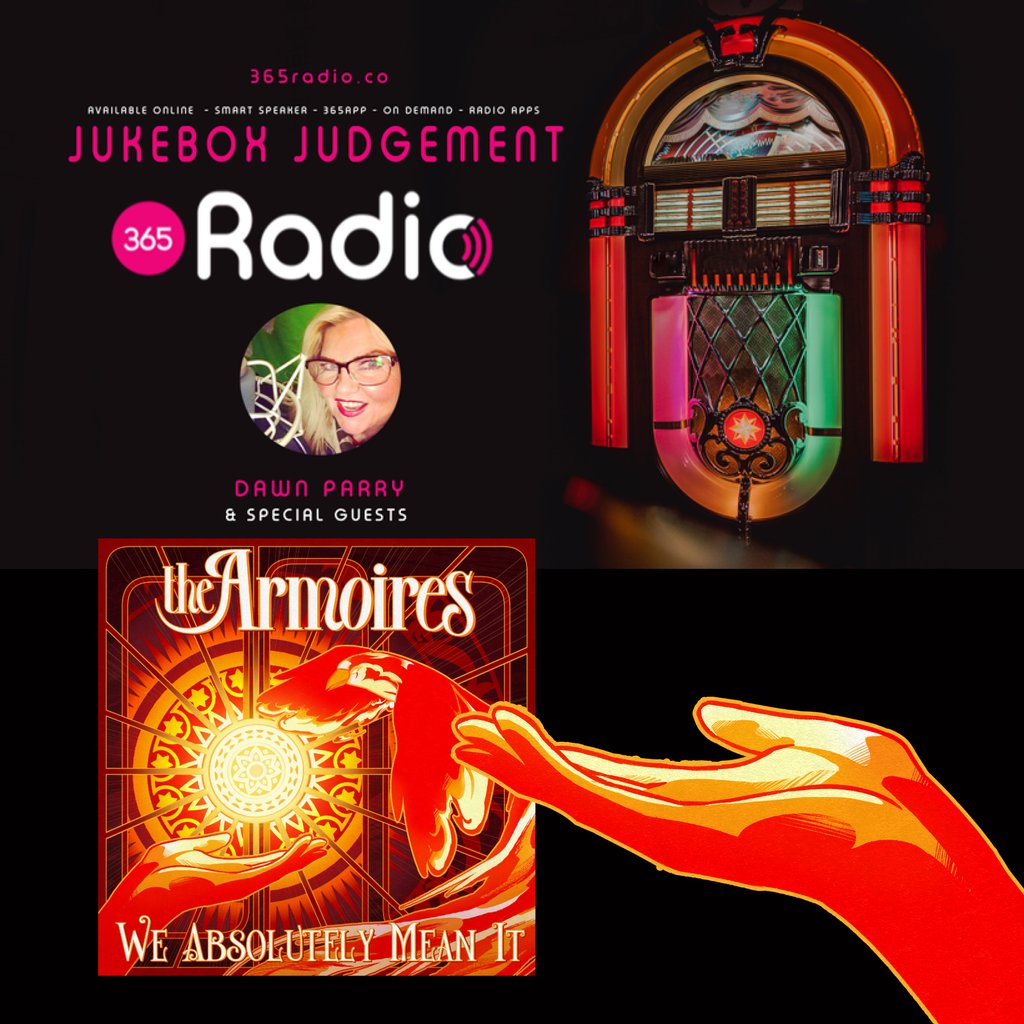 'We Absolutely Mean It', the new single from The Armoires (out now: orcd.co/armoires-meanit) makes a splash on a 365 Radio's Jukebox Judgement! Judge for yourself at:
facebook.com/Amanda.Mandy.A…
#365Radio #JukeboxJudgement #TheArmoires #IndiePop #IndieRock #BigStirRecords
