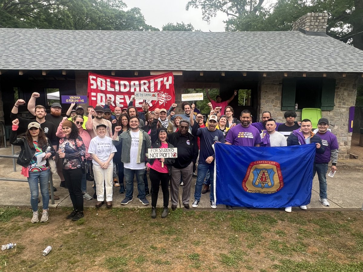 Thanks to everyone who came out to Union Fest! A great time was had by all and we are building #UnionsForAll in Richmond together.