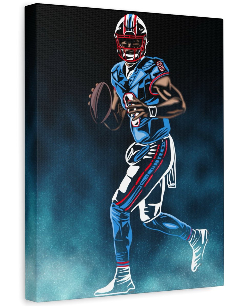🚨: Giveaway

Will Levis Art:

11 x 14 Canvas stretched over pine wood (ready to hang)

1. RT

2. Reply with Titan Up.

Winner announced next Friday!