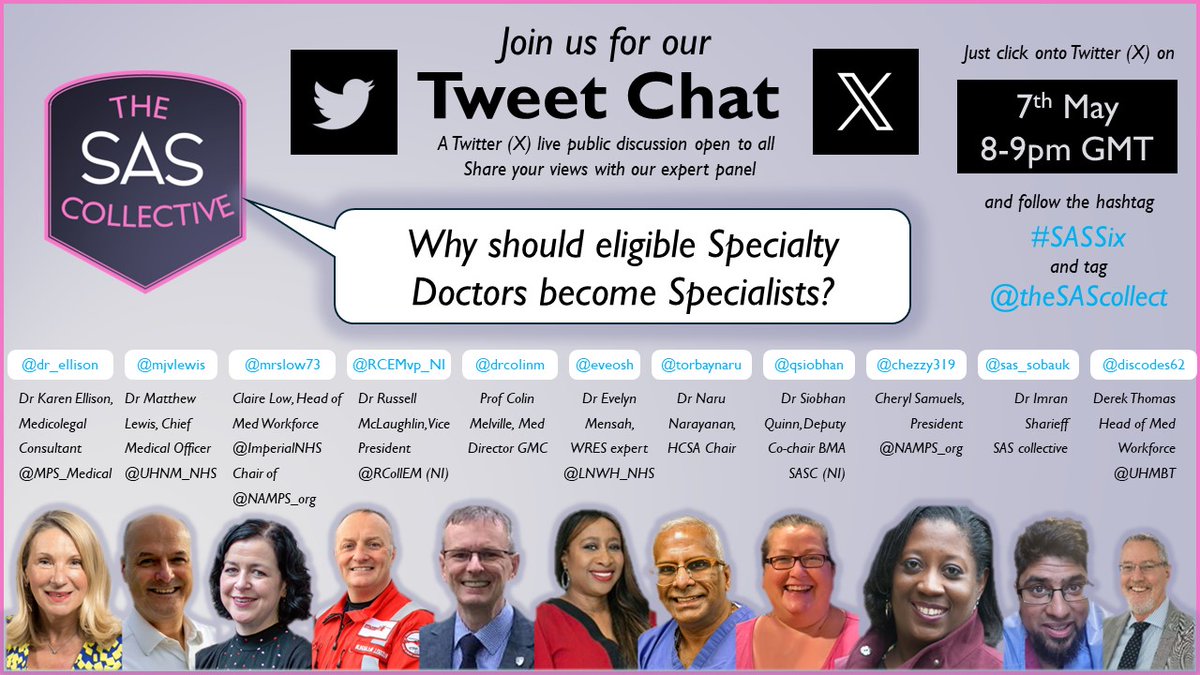 Have you seen the panel for tomorrow's Tweetchat? If anyone can shed light on the barriers and solutions to 𝙩𝙝𝙚 𝙪𝙣𝙙𝙚𝙧𝙪𝙨𝙚 𝙤𝙛 𝙩𝙝𝙚 𝙎𝙥𝙚𝙘𝙞𝙖𝙡𝙞𝙨𝙩 𝙜𝙧𝙖𝙙𝙚 then this panel can. Join us on Twitter at 8pm tomorrow (Tues). We want to hear your views. #SASsix