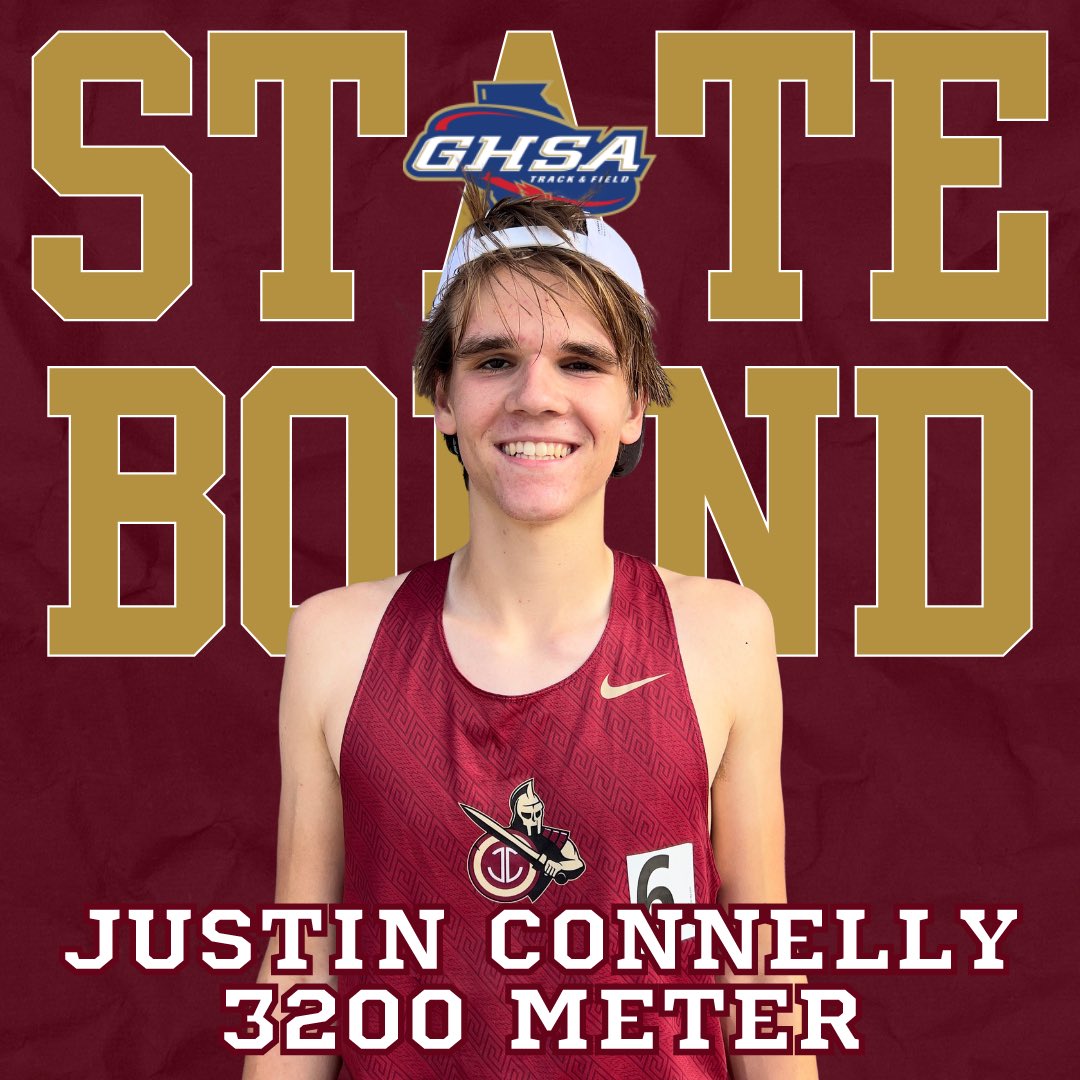 Johns Creek TF / XC (@johnscreektfxc) on Twitter photo JUSTIN CONNELLY IS STATE BOUND IN THE 3200M!
<a href="/jcgladiators/">Johns Creek Athletics</a> @LeadGladiator
#distancerunners #trackandfield #highschoolsports JUSTIN CONNELLY IS STATE BOUND IN THE 3200M!
<a href="/jcgladiators/">Johns Creek Athletics</a> @LeadGladiator
#distancerunners #trackandfield #highschoolsports
