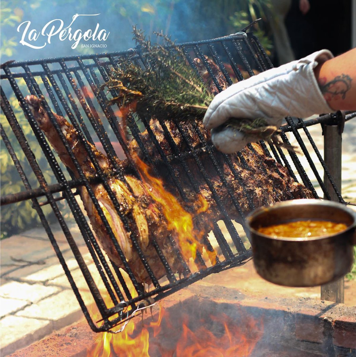 Y si mañana te comes un asado en La Pérgola de #SanIgnacio #Chalatenango