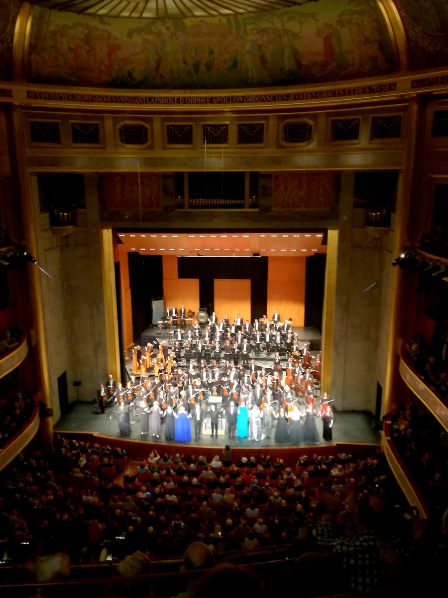 Une soirée de folie au Walhalla😍 @nezetseguin dirige d'une main de maître l'Orchestre philharmonique de Rotterdam avec un plateau vocal au sommet (l'évidence du Sigmund de Stanislas de Barbeyrac !) Vivement le 15 juin sur @francemusique @TCEOPERA