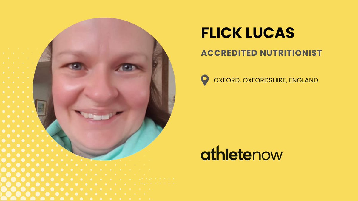 Are you an athlete based in Oxford and looking for support with your nutrition? Then check out Flick Lucas here - theathletenow.com/vendor/flick-l… #nutrition #sportnutrition #athletesupport #directory #sportdirectory #findanutritionist #accreditednutritionist