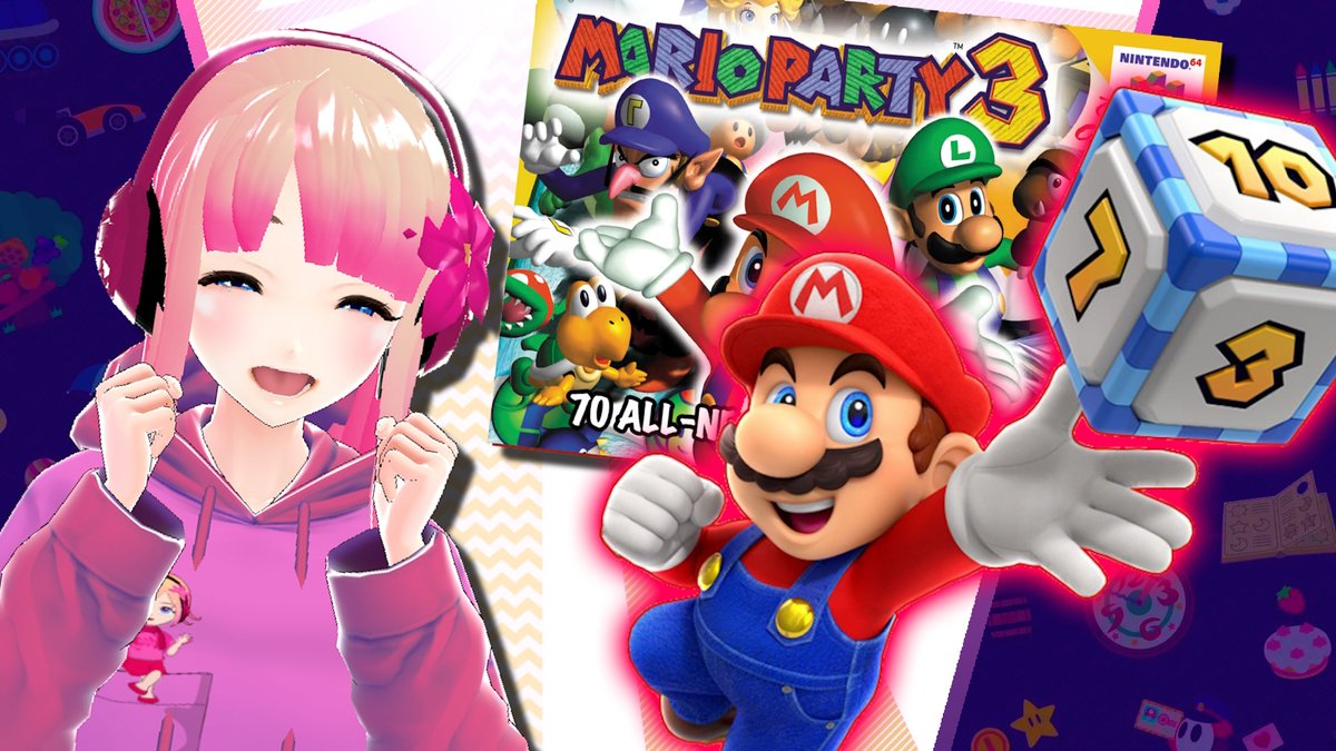 🌸Join me for Mario Party Superstars and Mario Party 3 playing with viewers for a T5! ➡️Watch here: youtube.com/watch?v=PipH6K… & twitch.tv/azalea22gamer • LIVE Saturday, May 4 at 6pm CST #familyfriendly English Indie Vtuber #livestream #YouTube #NintendoSwitch #NSO #twitch