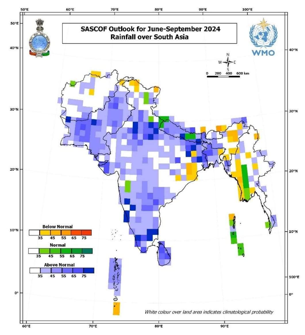 Above Normal Monsoon Rainfall in 2024 Pakistan india Bangladesh Nepal Bhutan SriLanka Maldives.
Karachi And Mumbai Ready For Extreme Heavy Downpour Rainfall in Monsoon Season June Till Sep.
#Latest_News 
#Monsoon2024