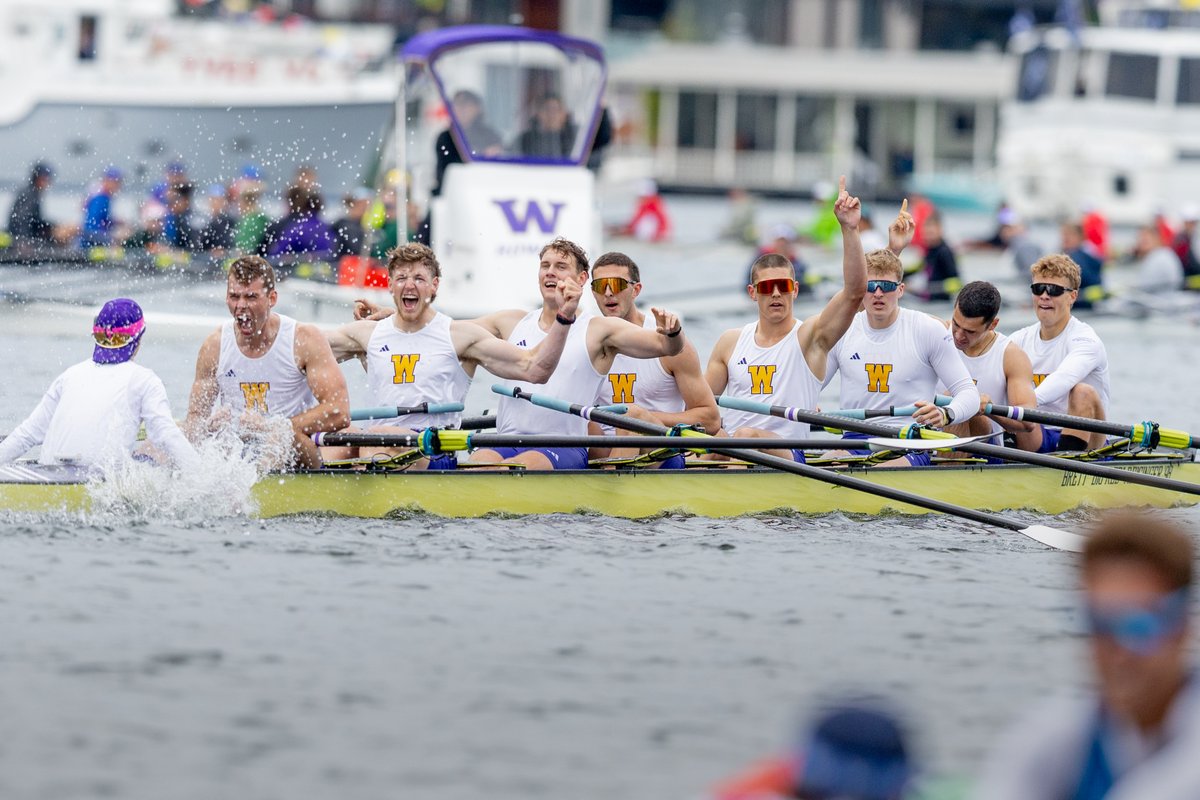 The Windermere Cup belongs to the Dawgs! Both the women's and men's @UW_Rowing teams retained the top prize at the annual event 🏆 #GoHuskies x #RowingU