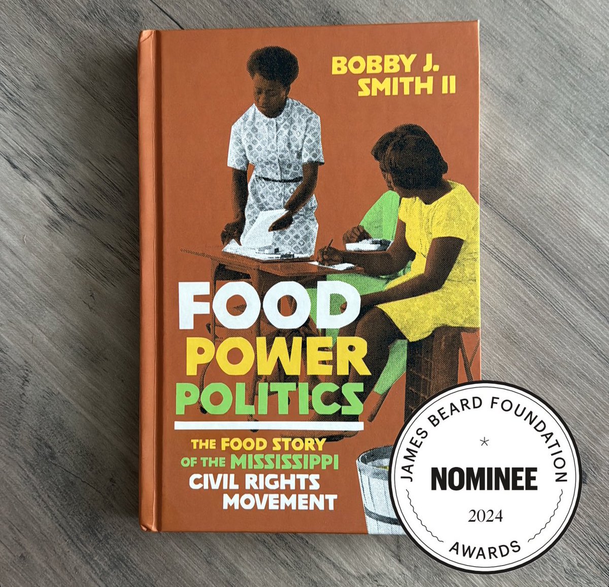I’m honored to have been selected as a 2024 James Beard Media Award nominee for my book, Food Power Politics: The Food Story of the Mississippi Civil Rights Movement!!! 

Moments like this remind me of God’s grace, compassion, and faithfulness.  <a href="/uncpress/">uncpress</a> <a href="/beardfoundation/">James Beard Foundation</a> #jbfa