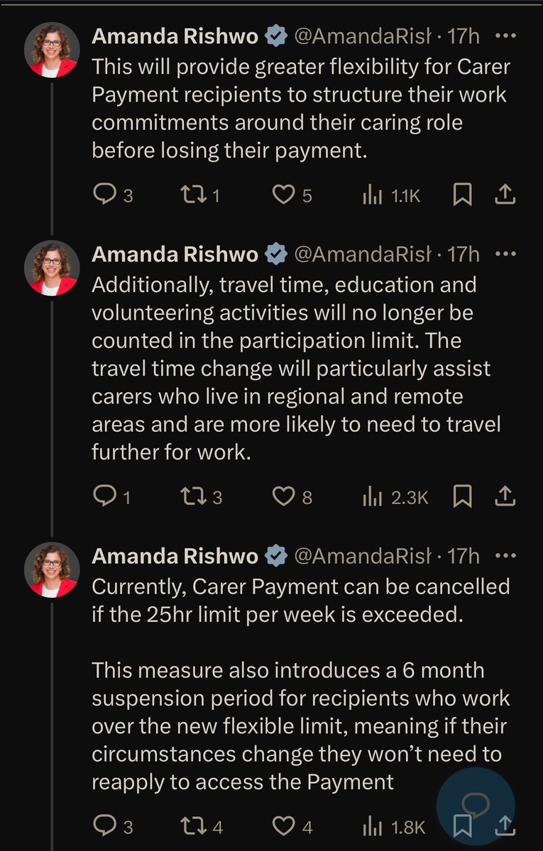 Not surprising how a bunch of people didn’t read the thread past this one post and started slandering her. Good practical changes in-line with how people actually work