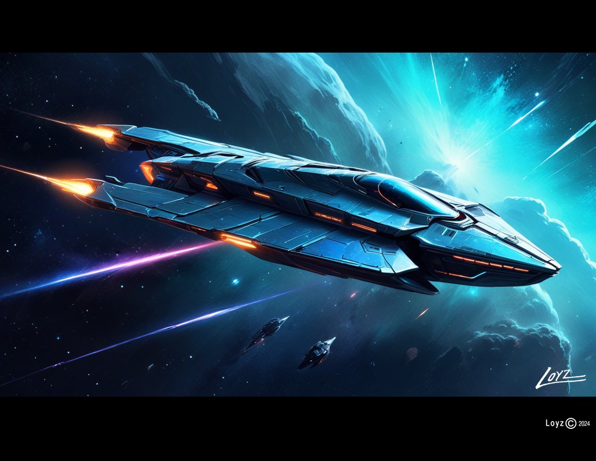 LoiselleCa88553's tweet photo. "From my Personal Illustration Portfolio, a pencil sketch to Digital 'Pirate Spaceship' painting revisited with AI.,P3.
ππ΄ββ οΈ #digitalart #AI #PirateSpaceship #illustration
#AIDesign" https://t.co/jad1dPeTwM