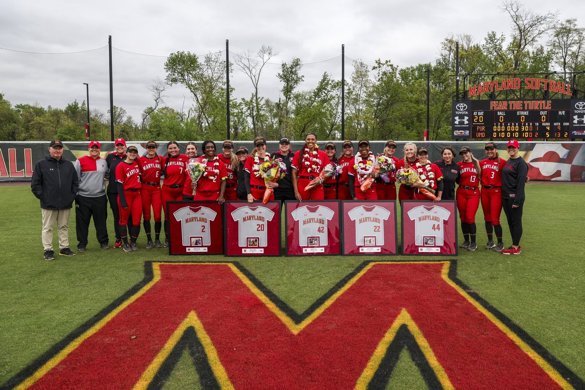 𝐁𝐢𝐠 𝐓𝐞𝐧 𝐓𝐨𝐮𝐫𝐧𝐚𝐦𝐞𝐧𝐭 ✅

With a win over Wisconsin today, Maryland clinches a spot in the Big Ten Tournament in Iowa City, Iowa. The tournament will begin on Wednesday, May 8. 

#FearTheTurtle