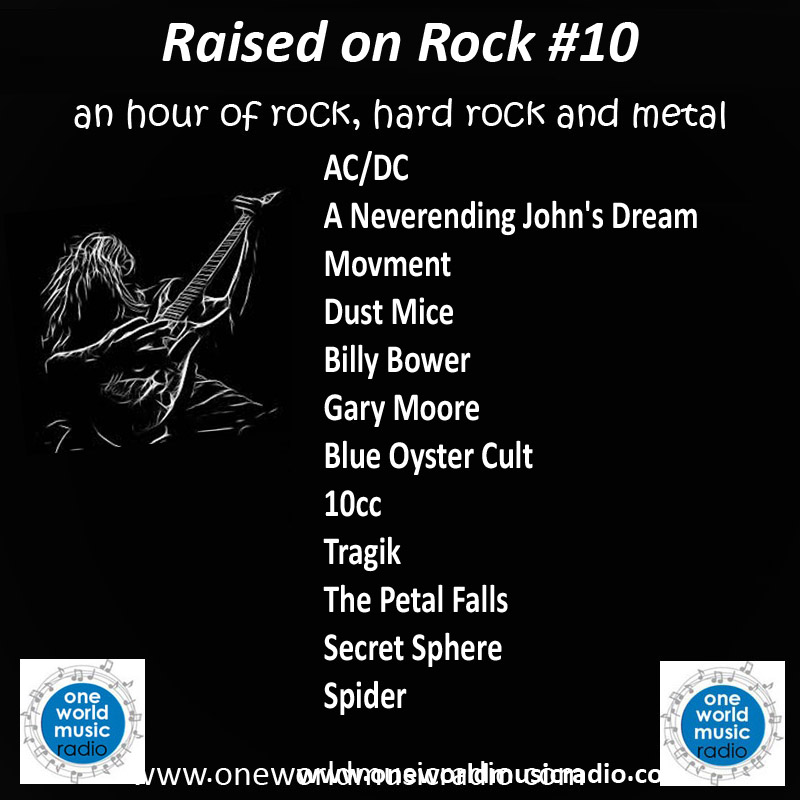 Raised on Rock #10 PODCAST IS NOW AVAILABLE oneworldmusicradio.com/steve-sheppard If you would like to listen to more Raised on Rock, then follow the link below to our podcast service. mixcloud.com/OWM/playlists/… #owmr #newmusic #rock #metal