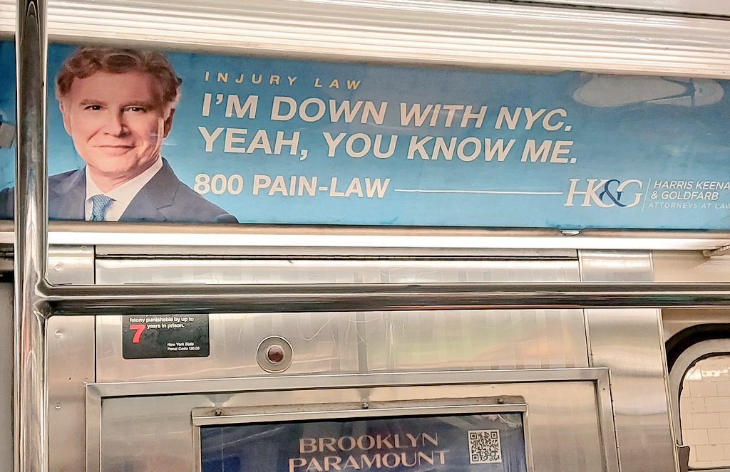 SO... Ummm... REALLY?
#NYC
#Subway
#OPP
#NaughtybyNature @triggertreach
#legalmarketing
#WOW