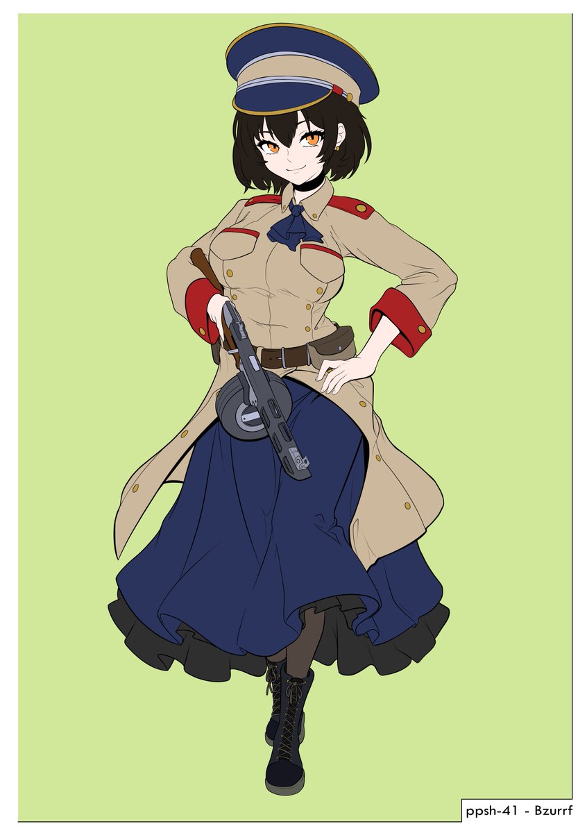 Ppsh girl in a cute dress, based off of this 
x.com/hyh_2211/statu…