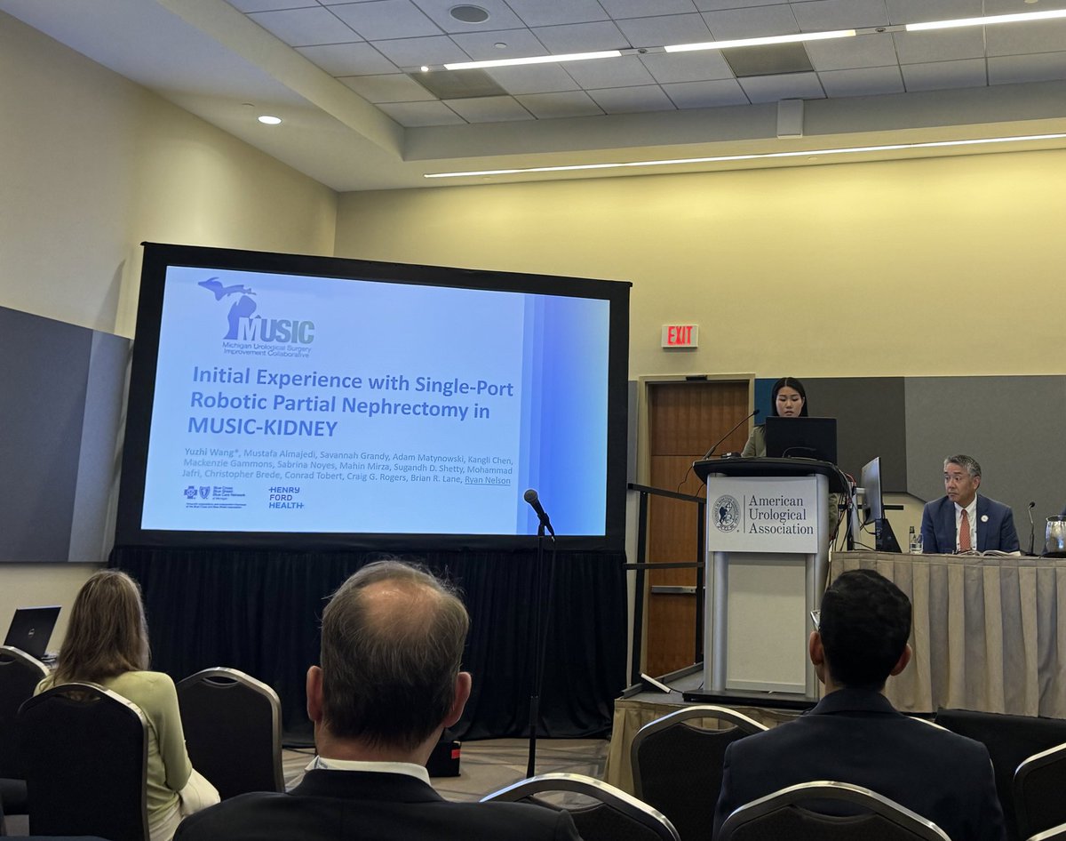 MUSIC Urology (@musicurology) on Twitter photo .<a href="/katwangMD/">Katherine Wang M.D.</a> from @henryfordhealth discusses the early landscape of SP RPN use in the state of Michigan. 🥼
#AUA24 #Urology #RenalMass #KidneyCancer #nephrectomy .<a href="/katwangMD/">Katherine Wang M.D.</a> from @henryfordhealth discusses the early landscape of SP RPN use in the state of Michigan. 🥼
#AUA24 #Urology #RenalMass #KidneyCancer #nephrectomy