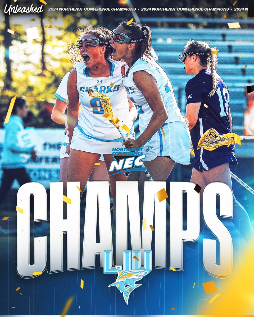 LIU TAKES HOME THEIR FIRST NEC CHAMPIONSHIP TITLE 👏🏆 @LIUWLax