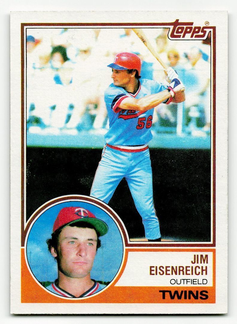 Today in 1982: Jim Eisenreich, a rookie outfielder for the Twins hitting .309, left the game at Fenway in the middle of an inning. He suffered from twitching and it became uncontrollable when Boston fans continuously taunted him. When the team returned to Minnesota, Jim checked…