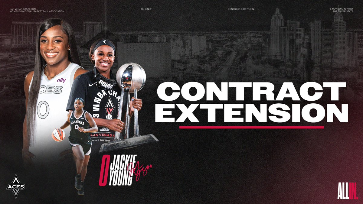 𝐂🤫𝐍𝐓𝐑𝐀𝐂𝐓 𝐄𝐗𝐓𝐄𝐍𝐒𝐈🤫𝐍 @JackieYoung3 is staying in Las Vegas! #ALLINLV