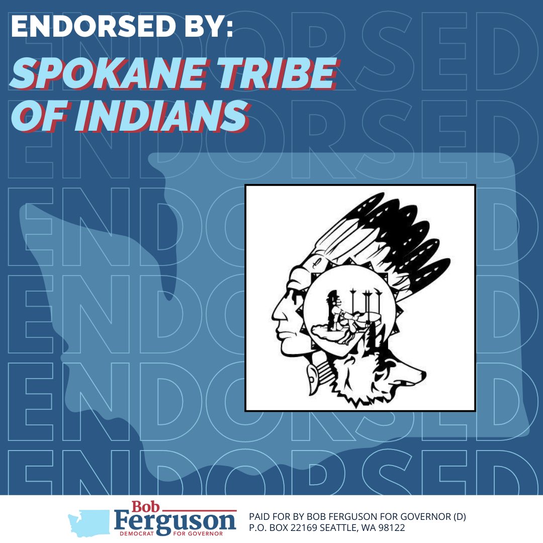 I’m honored to have the endorsement of the Spokane Tribe of Indians. I began my legal career in Spokane – so I know just how much they contribute to communities in Eastern Washington, particularly with environmental protection. I’m proud that every Tribe that has endorsed is