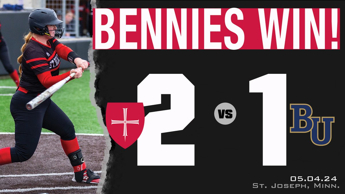 CSB Athletics (@csb_athletics) on Twitter photo With a game 2 win over Bethel, the Bennies are tri-MIAC regular season champions! #BennieNation <a href="/CSBSoftball/">CSB Softball</a> With a game 2 win over Bethel, the Bennies are tri-MIAC regular season champions! #BennieNation <a href="/CSBSoftball/">CSB Softball</a>