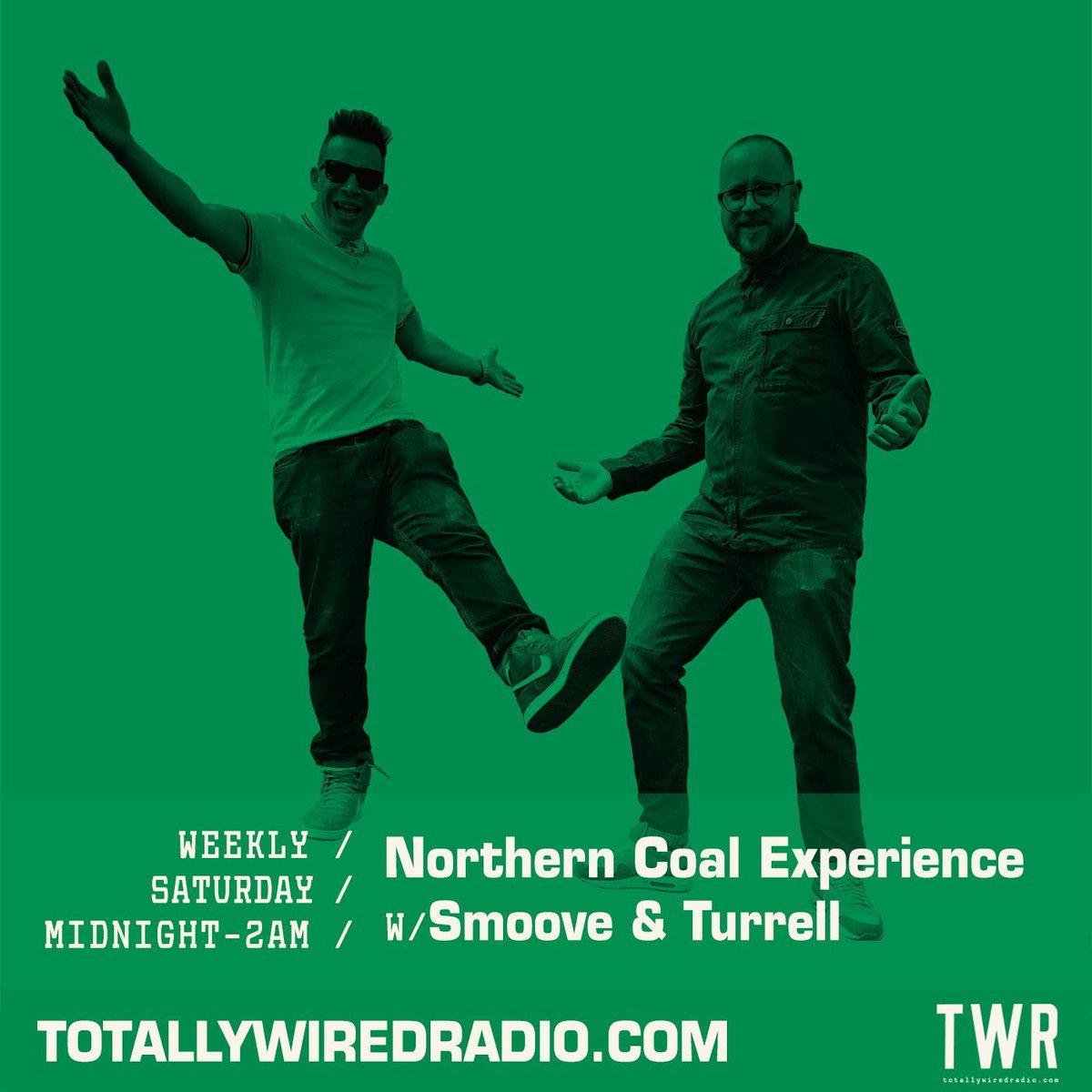 Northern Coal Experience w/ Smoove & Turrell #startingsoon on #TotallyWiredRadio Listen @ Link in bio.
-
#MusicIsLife #London #Newcastle 
-
#Funk #Soul #HipHop #Disco #Breaks