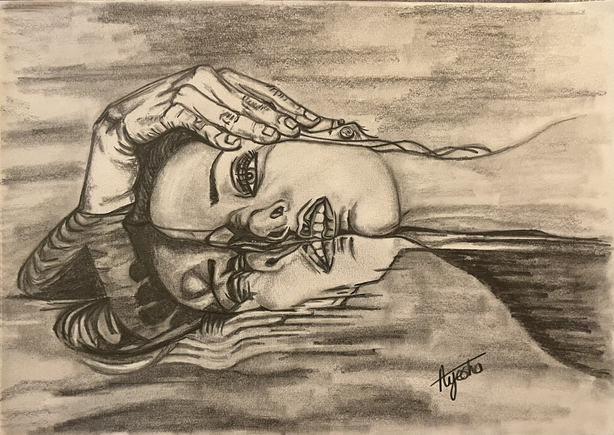 “You can push me under the water, but I will never drown”
#art #artwork #artist #ArtistOnTwitter #pencildrawing #drawing #graphitedrawing #blackandwhite #picture #sketch #strongwomen