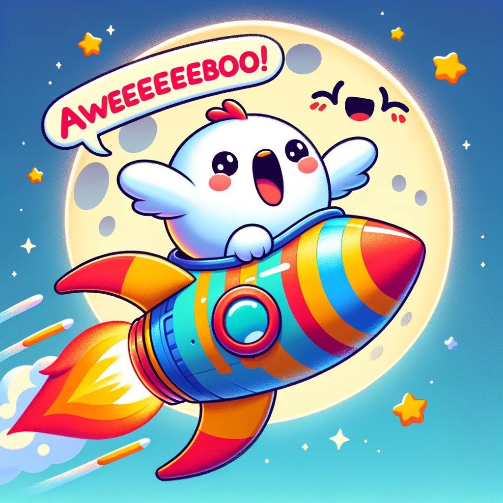 🚀🌕 Aweeeeboo! It's launch day for $AWEBO! 🎉 Join the meme revolution and let's soar to the moon together! 🌟

🐦Awebo? 🐦 Awebo!

Follow @awebocoin and stay Tuned... turn on notifications 🔔🔔🔔

 #AweboToTheMoon #LaunchDay #Crypto #Sol #AweboCoin #memecoins #100xmemecoins