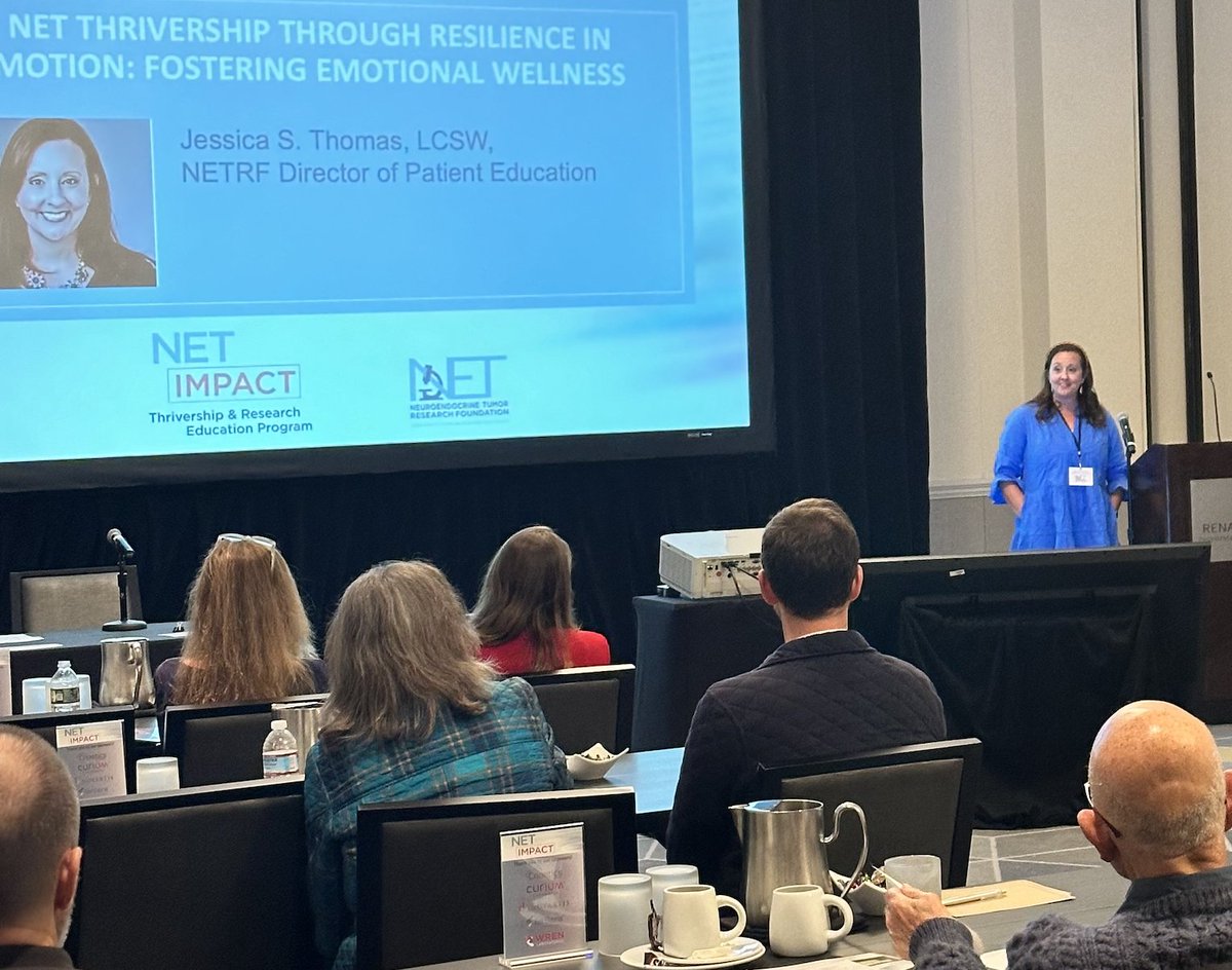 Our Director of Patient Education @jsalinisthomas shares her advice for fostering emotional wellness and resilience in your #NET journey.