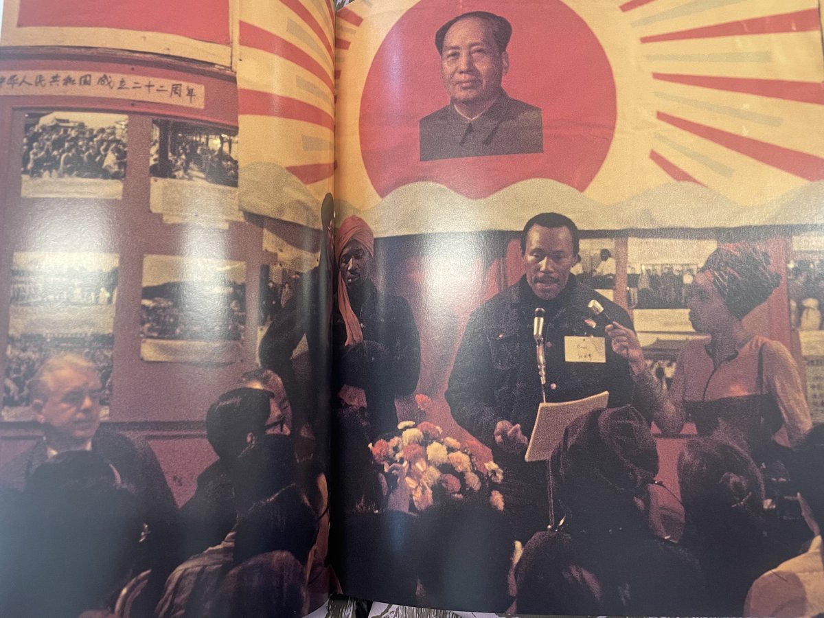 Black Panther members study Mao in NYC Chinatown, 1971. Photo by Corkey Lee 🫡