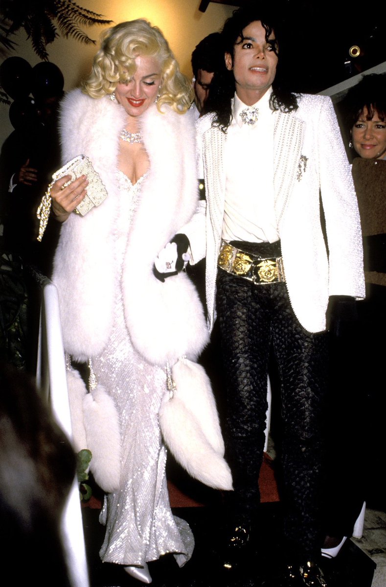 📸 | Michael Jackson e Madonna, Oscars 1991 #MadonnaInRio 👑 #MadonnaCelebrationTourInRio