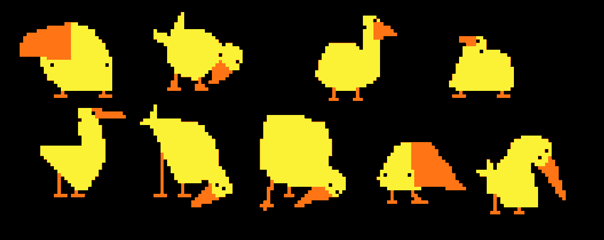 ComfieDev's tweet photo. Imagine a game with morphing duck-blobs. It might be closer to reality than you might think. https://t.co/wwLM19bTeP