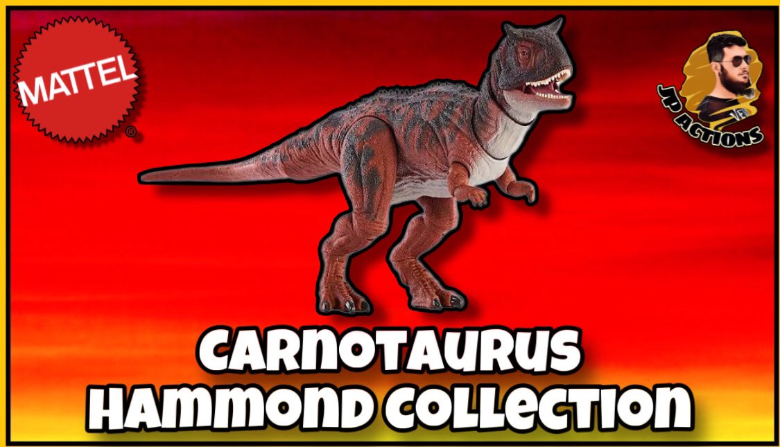 E já está disponível aqui no canal o review do belíssimo Carnotaurus Hammond Collection da Mattel

👇🏻

youtu.be/pivzktknioI?si…

#mattel #matteljurassicworld #hammondcollection #jpactions #jurassicworld #jurassicworlddominion #jurassicpark #universalpictures #amblinentertainment