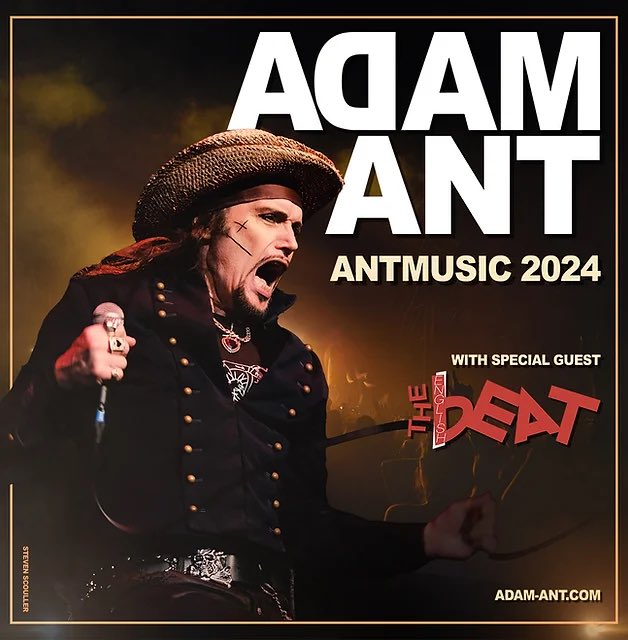 ‼️GREAT SEATS JUST RELEASED‼️ @adamantofficial - ANTMUSIC 2024 with Special Guest @theenglishbeat Next Friday - We just opened up to the full round! Hurry up and grab tickets before they’re gone. tinyurl.com/5n8njnnv