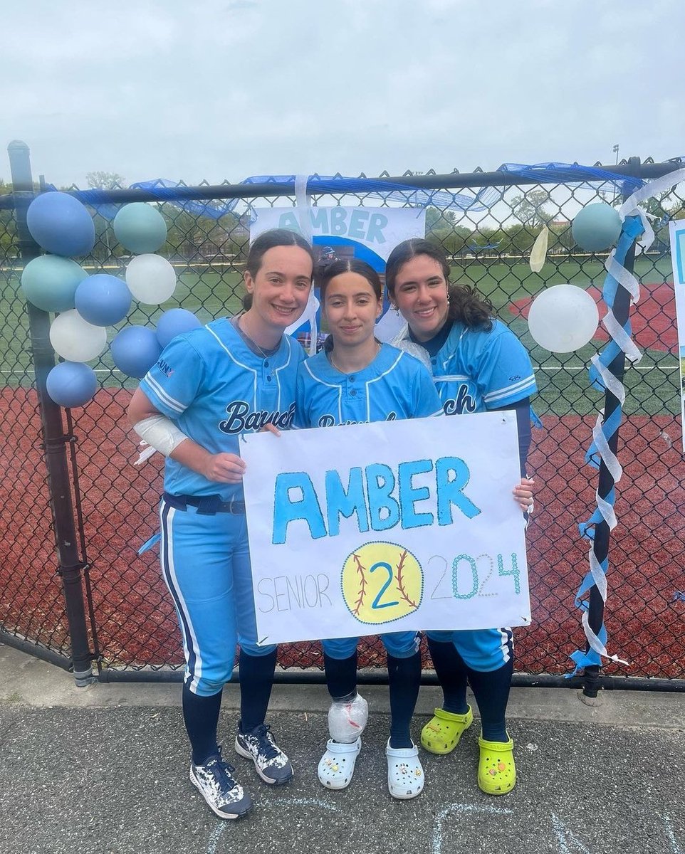 Baruch Bearcats Appreciation Day - Softball Honoring Their Seniors! 🥎🏆👏 Megan Bell Meenakshi Mugrai Carly Quint Amber Rivera Jordyn Schwartz