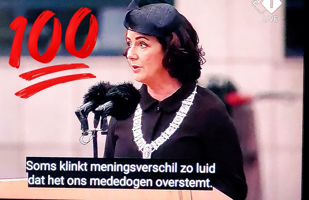#Dodenherdenking #Halsema
