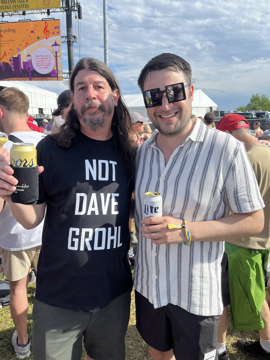 Met Dave Grohl
