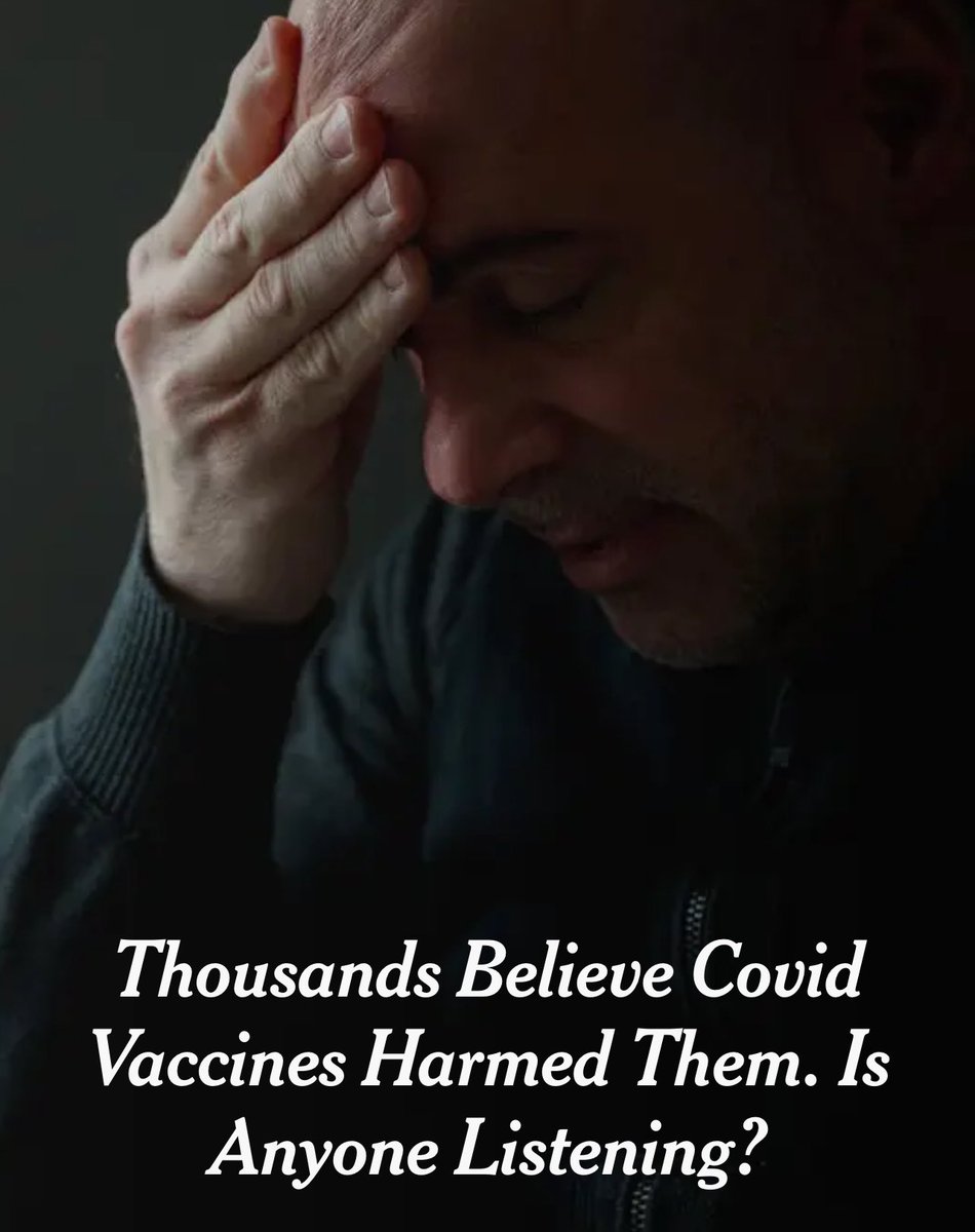 The New York Times has reported that COVID-19 vaccine injuries have been ignored, conceding that “thousands” may have been injured. What we said from the beginning is now being echoed by the very people who called us “conspiracy theorists.” Too late to backtrack NYT. The damage