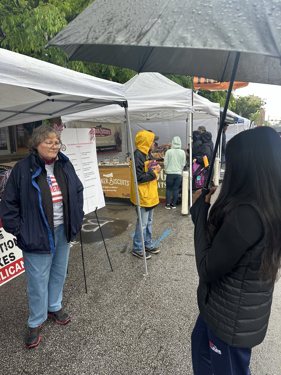 It was so nice to meet so many of you at the Towson Festival! Was hoping for nicer weather, but it is what it is… Great job, Councilman Todd Huff, for putting so much planning into this event each year. Baltimore County deserves a safe place to gather. Thx @BaltCoPolice 🇺🇸