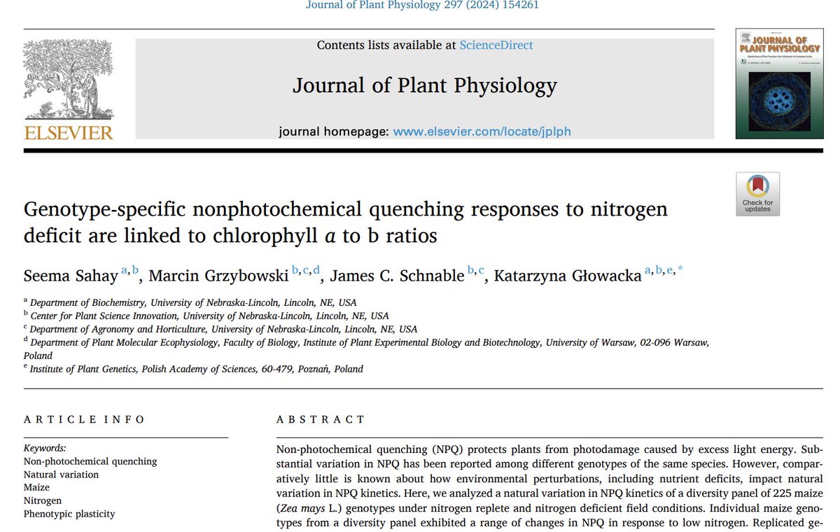James Schnable (@szintri) on Twitter photo Very impressed with my first experience publishing in <a href="/JPlantPhysiol/">Journal of Plant Physiology</a>. Knowledgeable and thoughtful reviews and only 10 days from "it's accepted!" to the complete journal formatted PDF up online. Five stars. Would submit again. sciencedirect.com/science/articlโฆ Very impressed with my first experience publishing in <a href="/JPlantPhysiol/">Journal of Plant Physiology</a>. Knowledgeable and thoughtful reviews and only 10 days from "it's accepted!" to the complete journal formatted PDF up online. Five stars. Would submit again. sciencedirect.com/science/articlโฆ