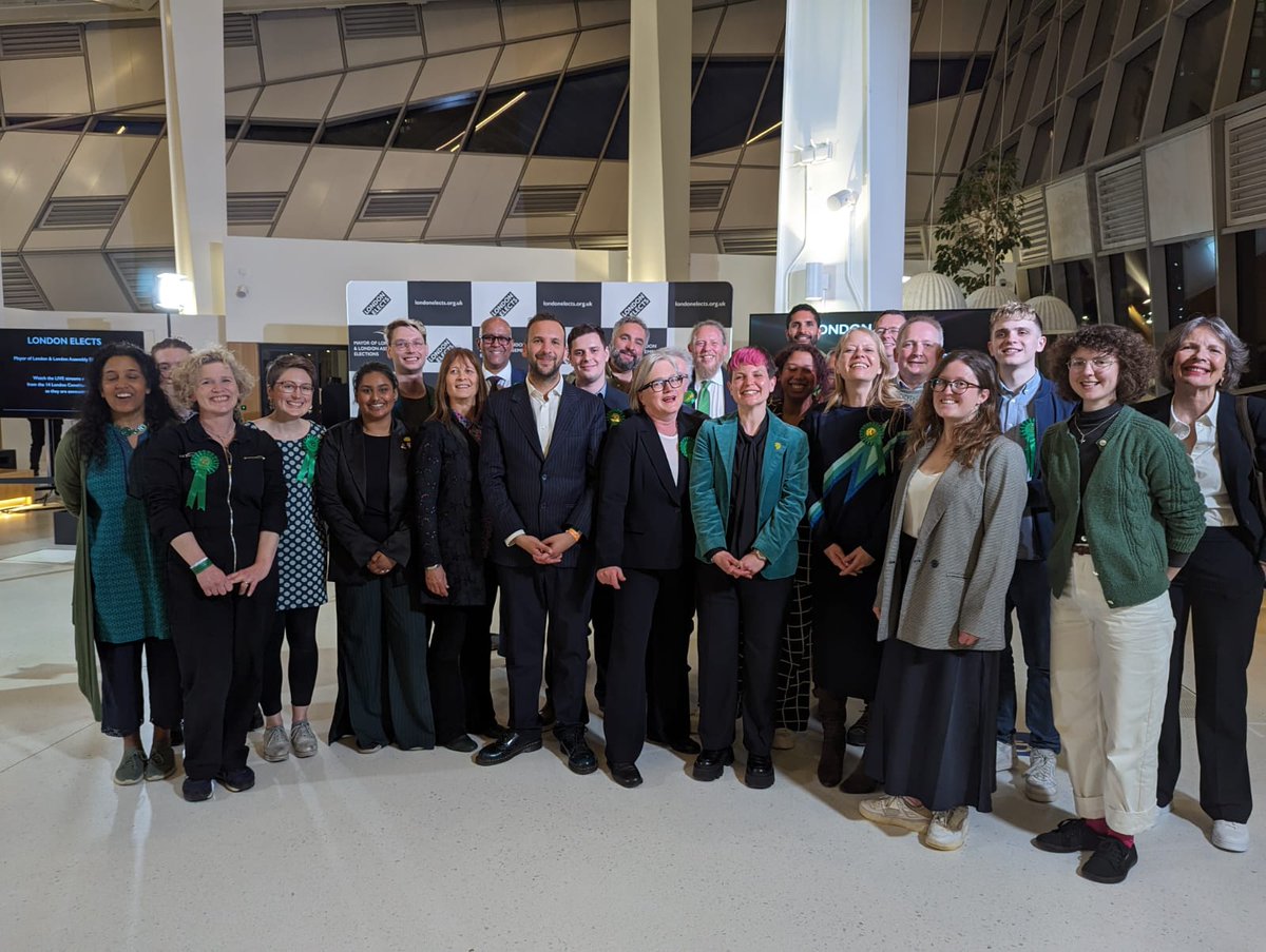 💚 Thank you to @SianBerry, @CarolineRussell and @ZackPolanski

💚💚 Thank you to all our candidates. You are amazing.

💚💚💚 And thank you to each and every person across #London who voted Green on Thursday. 

#GreenWin | #GetGreensElected | #LondonElections2024