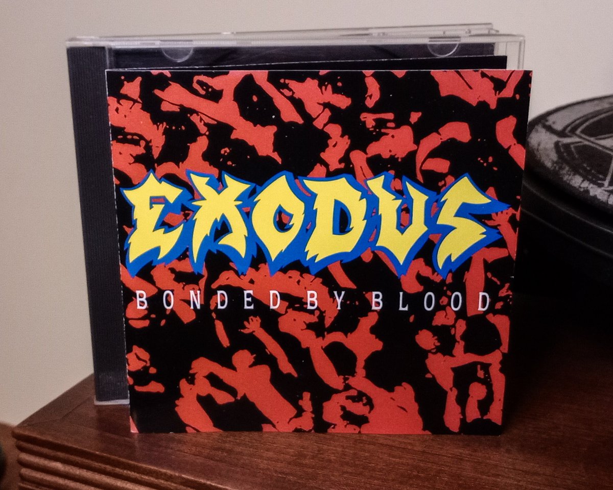 EXODUS ATTAAAACK 🍻 🇺🇲 EXODUS: 'Bonded by Blood' (1985) 🎧 youtu.be/Vuhs4T2_cRI?si… #Exodus #ThrashMetal #CD #Metal #BondedByBlood #NowPIaying #SpeedMetal #MetalTwitter #Playlist