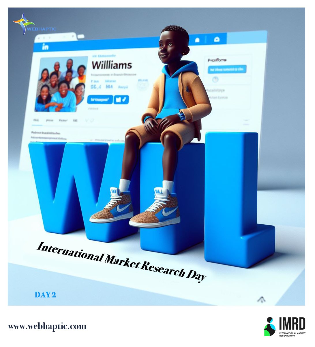 webhaptic's tweet image. Meet Williams (Webhaptic), the fresh face shaping the future of market research with innovative ideas &amp;amp; boundless creativity. Today, we celebrate Youth Engagement &amp;amp; the Next Generation of Researchers! Cheers to the young Chaps making waves &amp;amp; redefining the status quo! #IMRDDAY