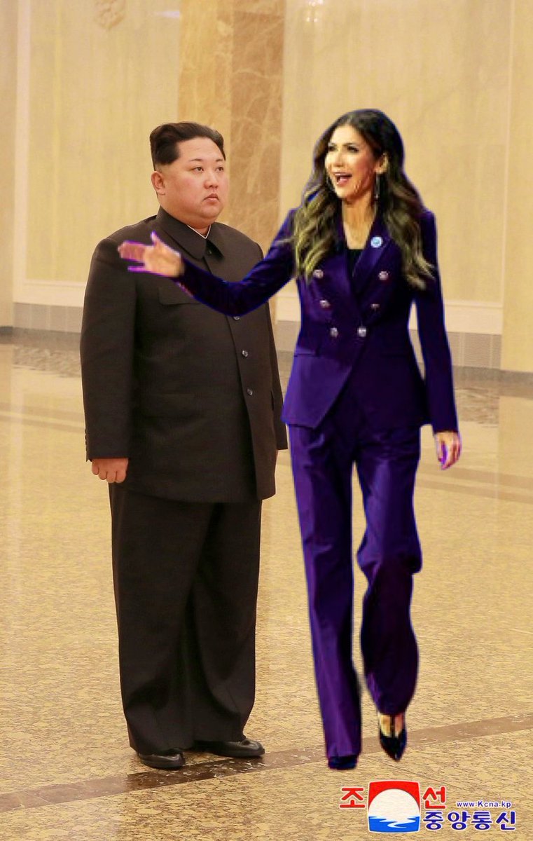 “When I met Kim Jong Un. I'm sure he underestimated me, having no clue about my experience staring down little tyrants I'd been a children's pastor, after all.” from Kristi Noem’s “Never Back Down.”