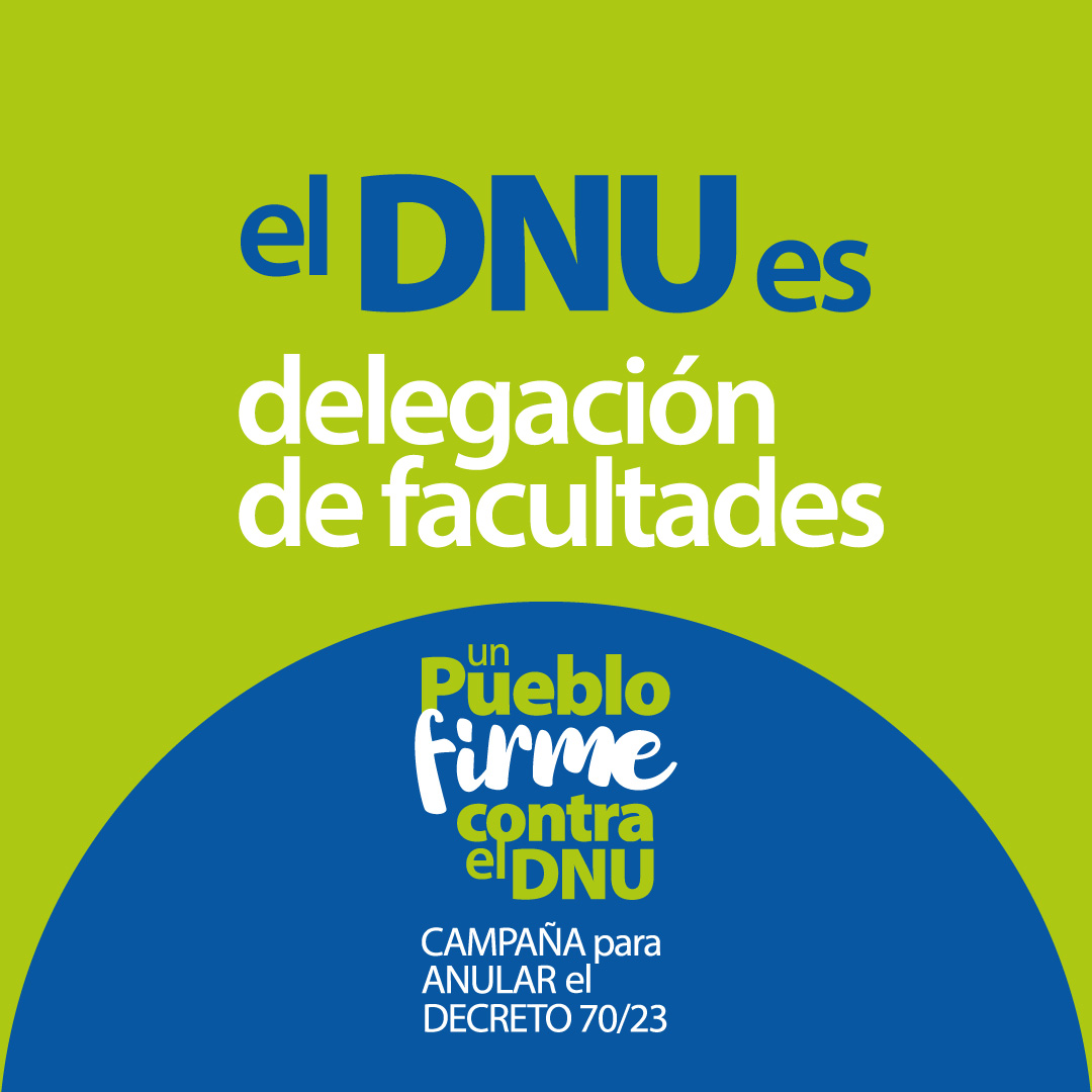 ¿CÓMO NOS AFECTA EL DNU?
Acá un poco de información para entender mejor de qué se trata el DNU 70/23 que está vigente, y que ha empeorado nuestra economía. 

#ContraelDNU #CampañaContraElDNU #UnPuebloFirmeContraElDNU