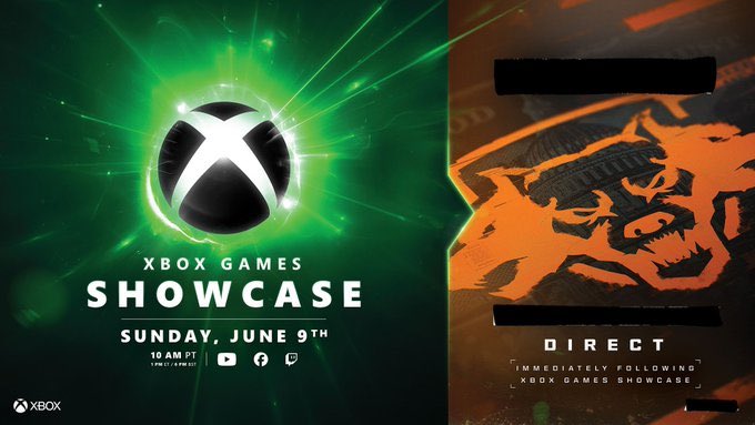 🚨الاعلان رسميا عن حدث اكس بوكس القادم يوم 9 يونيو الساعة الخامسة بتوقيت غرينتش

🔥الحماس راح يكون مليووووووون 💪💪💪
نحن بالانتظار 😎

#xbox #gamers #arab #CallofDuty #ActivisionBlizzard #gaming #Xbox #XboxGamesShowcase #XboxGamePass