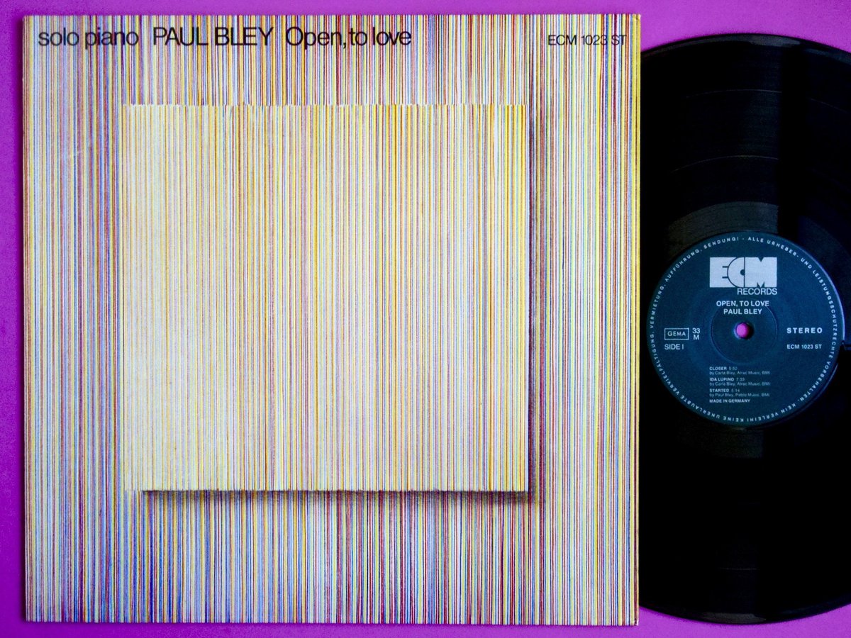 PAUL BLEY / OPEN, TO LOVE
newjazzthings.com/product-page/p…
#jazz #ジャズ #アナログレコード #record #records #レコード通販 #ジャズレコード #vinyl #vinylrecords #レコード #music #newjazzthings #ニュージャズシングス #ECM #PaulBley #ManfredEicher #pianist #solopiano #piano #音楽