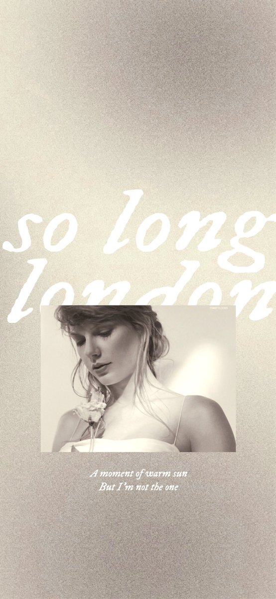 taylorslocks's tweet photo. Taylor Swift wallpapers

TTPD / the tortured poets department :
— So Long, London

#TaylorSwift      #TTPD  #ts #TORTUREDPOETSDEPARTMENT #THETORTUREDPOETSDEPARTMENT     #TSTTPD https://t.co/Uu2YpfMwAx