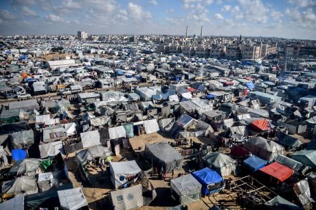 🚨EILMELDUNG: Das Flüchtlingslager in Rafah wird heftig bombardiert‼️ Eine verheerende Nacht für 1,5 Millionen verzweifelte Zivilisten, darunter zahlreiche Kinder und schutzbedürftige Frauen. Für einige von ihnen könnte diese Nacht die letzte sein‼️
#StopIsraeliTerrorism #Gaza