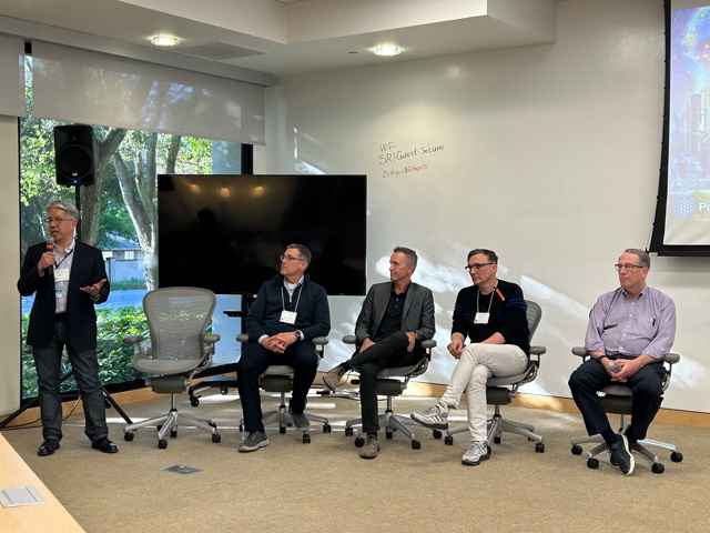 Really enjoyed speaking at @SRI_Intl on the 'AI in the Wild' panel organized by Post Industrial Institute @Odegard and moderated by Lawrence Lee, Head of Refinery at SRI and former Xerox Parc Head of Strategy. We discussed how to take AI into the physical world, including digital…