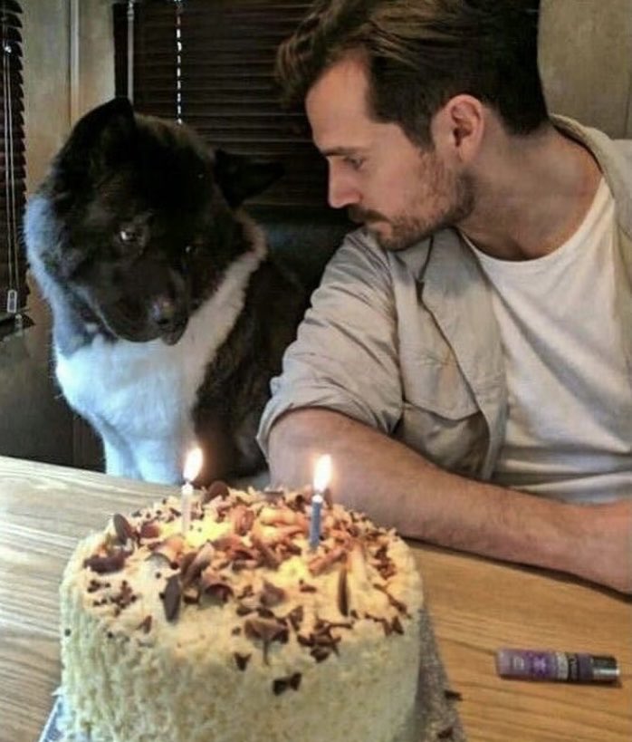 Would just like to wish Henry Cavill a wonderful happy birthday.. may all your wishes come true .. from Kal and myself ❤️🥰